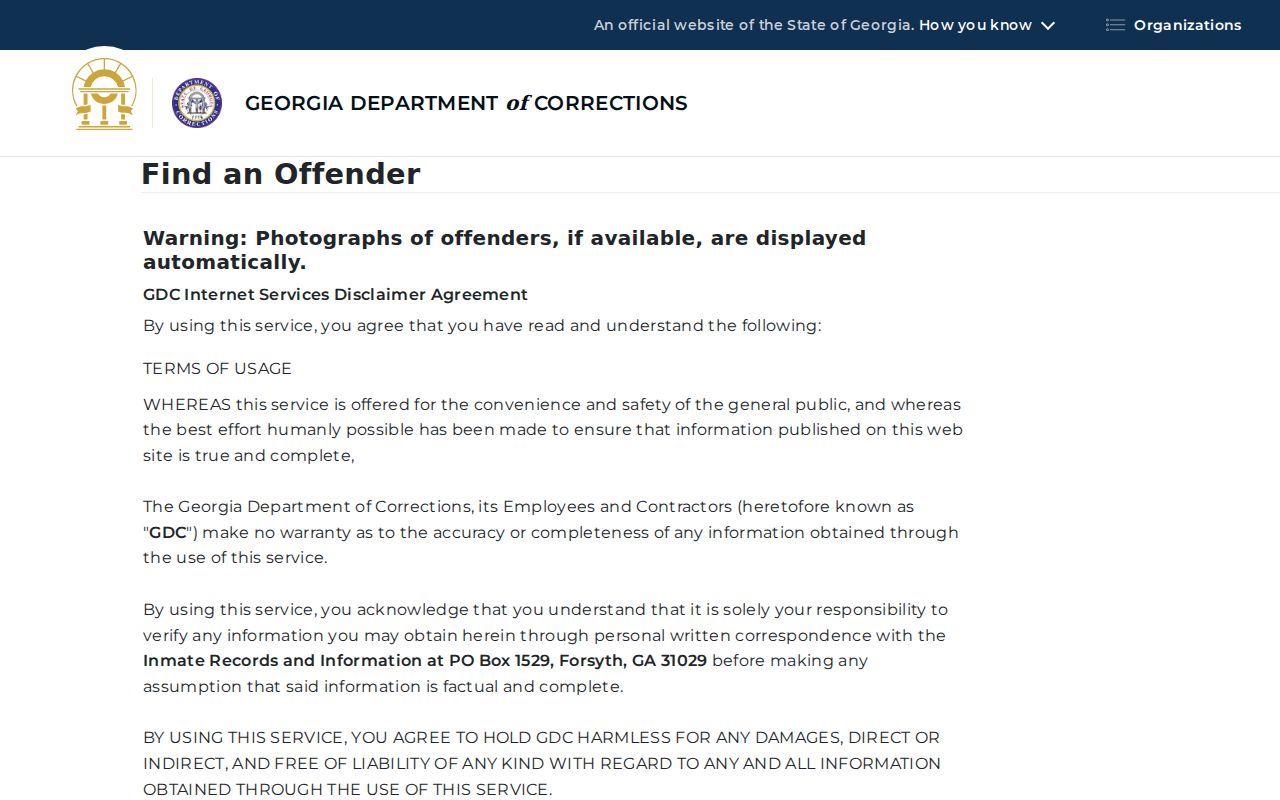 Georgia sentenced offender search for Barrow County arrest follow-up